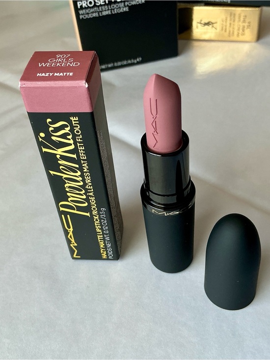 MAC Cosmetics Other - MAC Powder Kiss Hazy Matte Lipstick 907 Girl’s Weekend VIRAL SHADE NIB